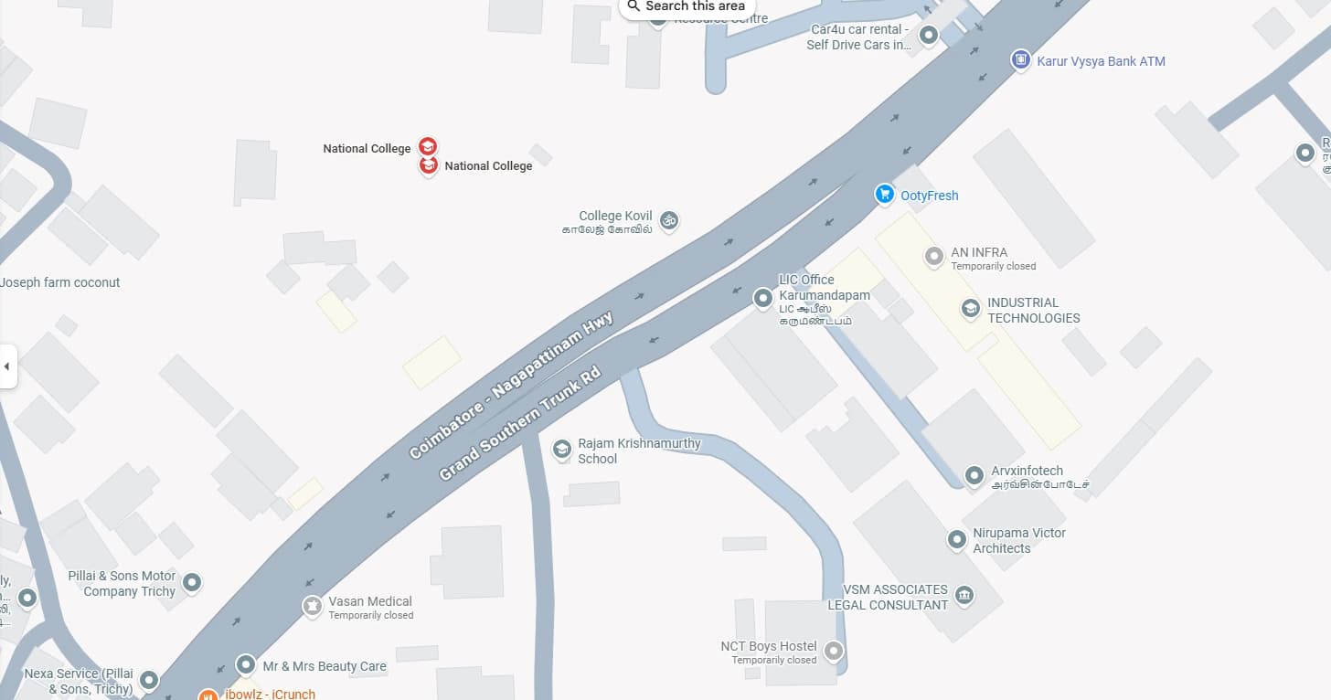 Lesoko Technologies branch office in Trichy, opens in maps